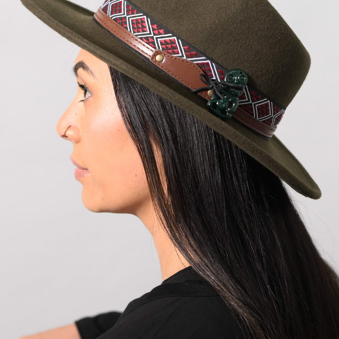 Wool Hat - Olive