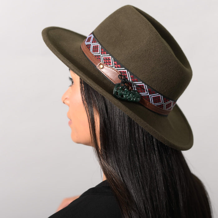 Wool Hat - Olive