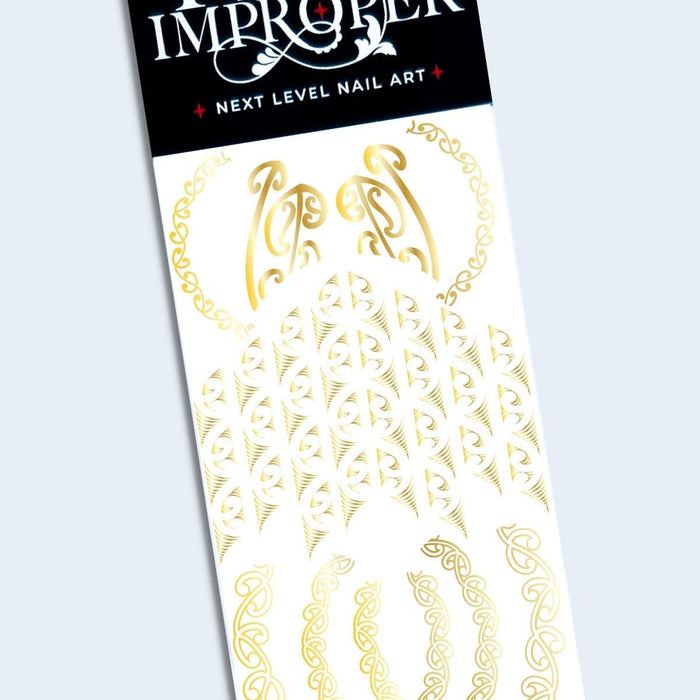 Professional Nail Foil Gold