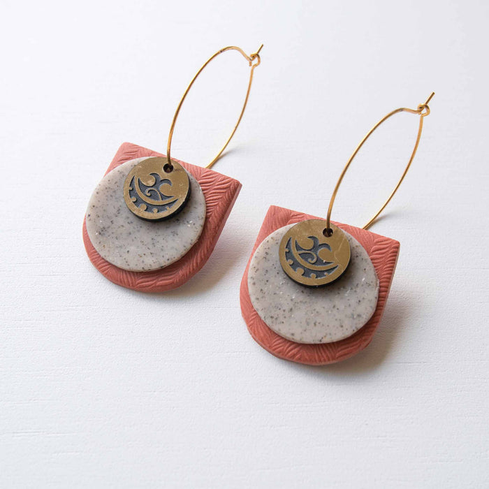 Takutai Studio Ngutukaka Earrings