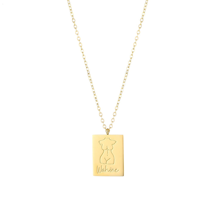 Pāmu Wahine Gold Necklace